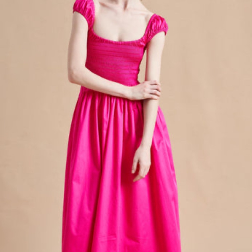La ligne Vivian dress pink L